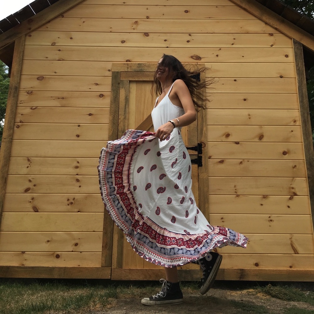 LF wrap skirt
